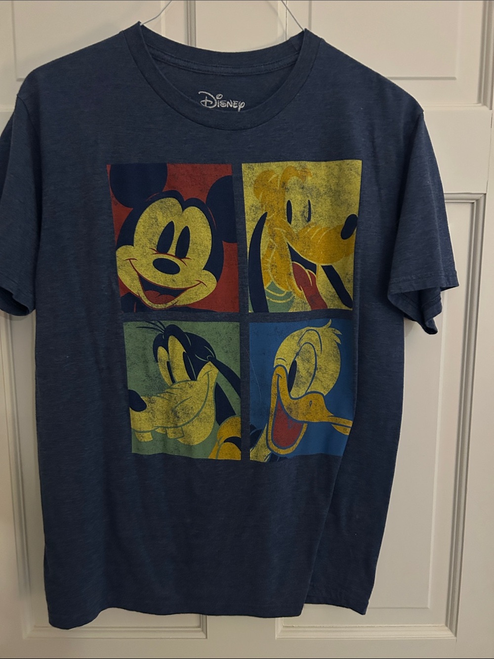 Disney Navy Pop-Art Mickey & Friends Graphic Tee